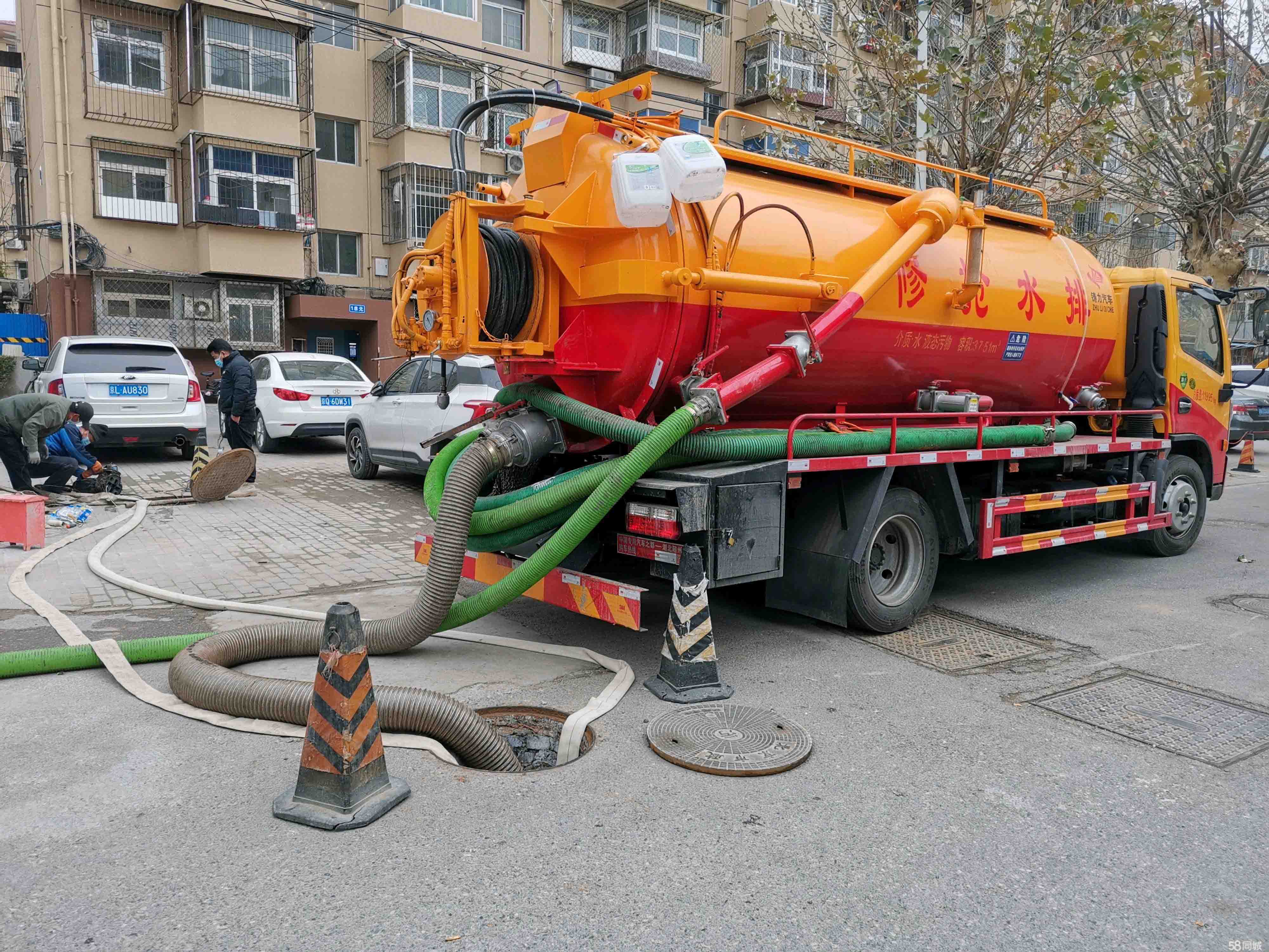 红花岗抽粪吸污